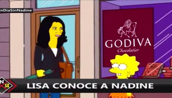 Los Simpson: ¿Lisa conoce a Nadine Heredia? (VIDEO)