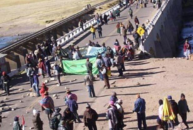 Puno lidera en número de conflictos sociales a nivel del Perú 