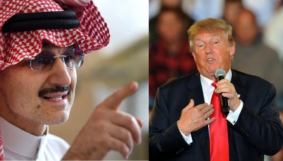 Twitter: Donald Trump y príncipe árabe se atacan vía red social
