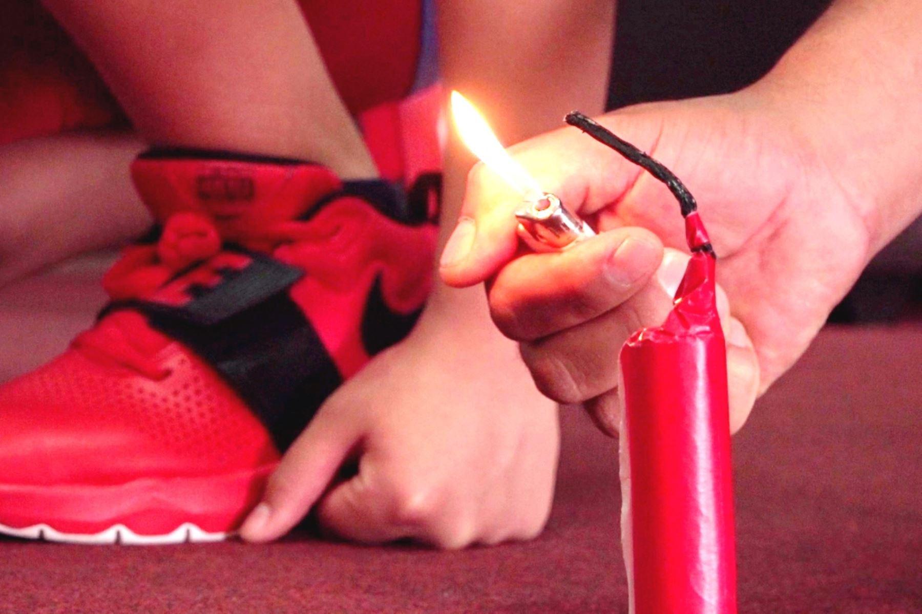 Pirotécnicos son la mayor causa de quemaduras en niños en Navidad y Año Nuevo