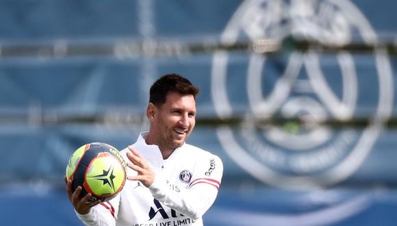 Lionel Messi se estrenó ante el Reims en su primer partido con la camiseta del PSG. (Foto: Reuters)
