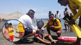 Trujillo: Rescatan a dos bañistas de morir ahogados en playas de Las Delicias y Salaverry