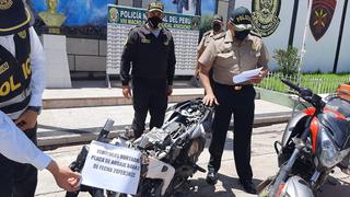 Ayacucho: Desarticulan banda dedicada el robo de motos y venta de autopartes