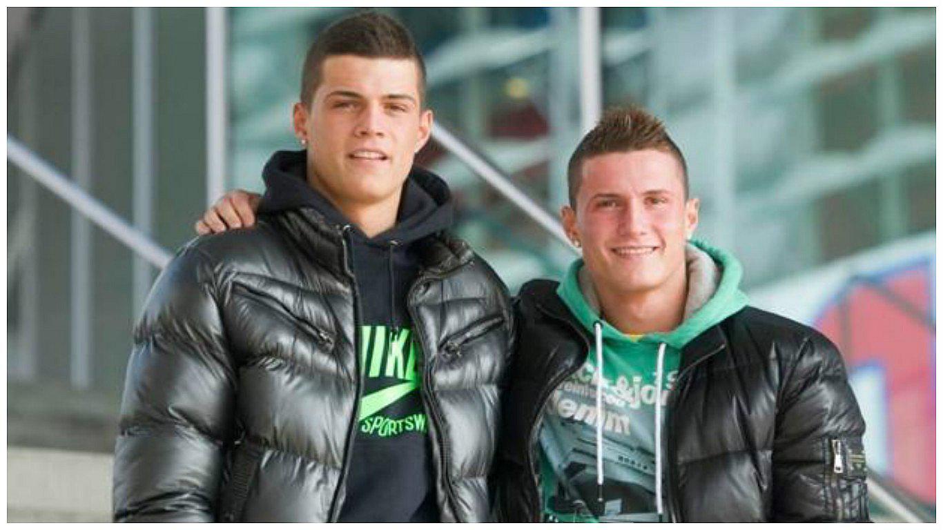 Eurocopa: Estos hermanos se enfrentaron en el partido Suiza-Albania (FOTOS)