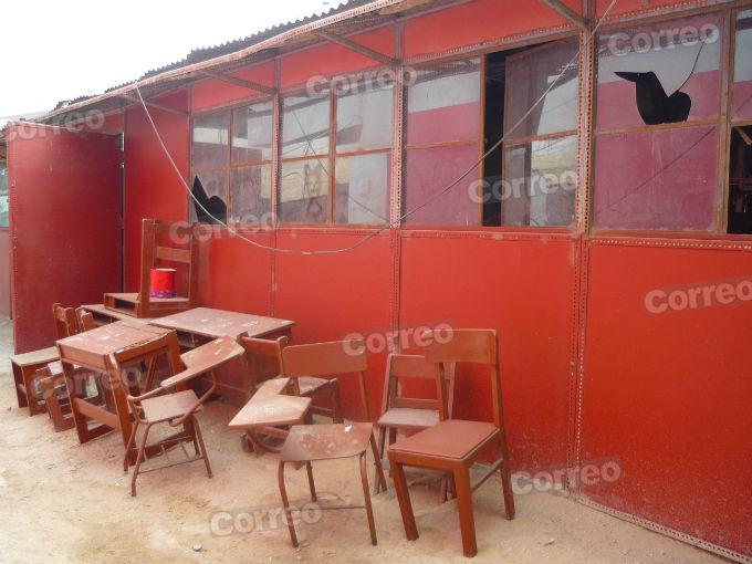 850 alumnos de I.E. Faustino B. Franco iniciarán clases en pésimas condiciones