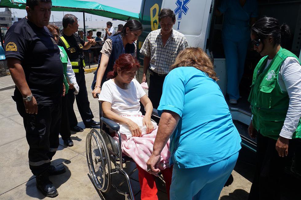 Bellavista brindó atención médica a madre de niño que trabaja de payasito