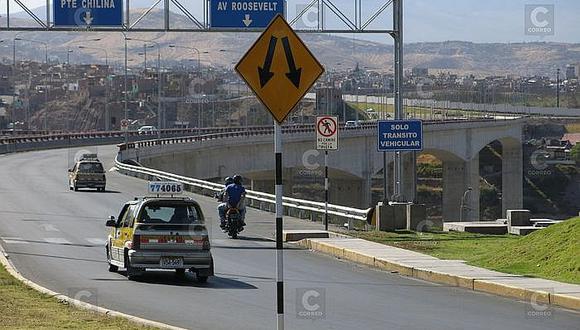 Municipalidad de Arequipa se niega a recepcionar el puente Chilina