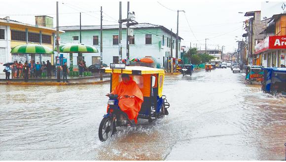 Cuatro distritos en emergencia por lluvias 