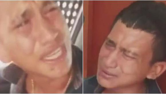 ​Delincuente llora al ser detenido: "Estoy decepcionado por mi 'jerma'" (VIDEO)