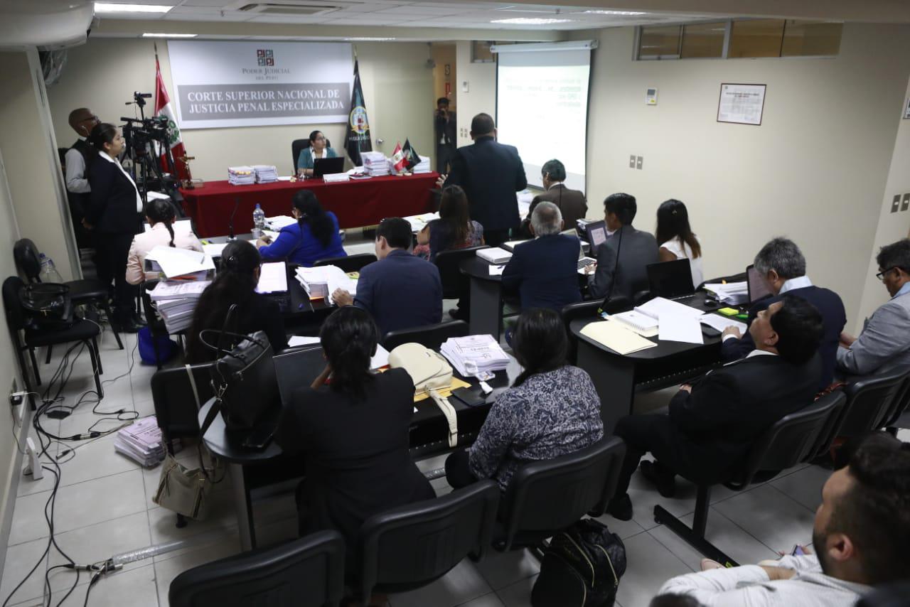 Audiencia de prisión preventiva para Luis Castañeda, Jose Luna y Giselle Zegarra. Fotos: Cesar Campos