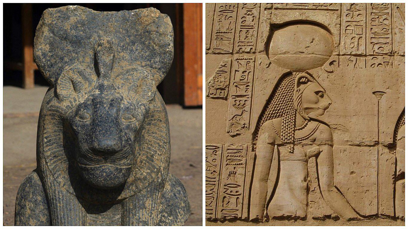 Egipto: Descubren restos de estatuas de la diosa faraónica de la guerra (FOTOS)