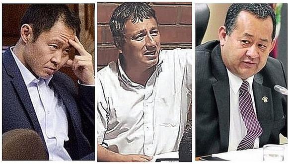 Investigarán a Kenji Fujimori, Ramírez y Bocángel en un plazo de 15 días