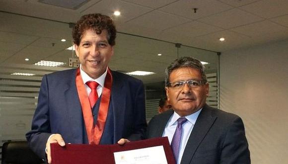 Cuestionado magistrado del CNM fue honrado por el alcalde de Tacna