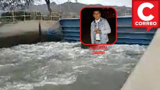 Chiclayo: Dos jóvenes se ahogan y sus cuerpos desaparecen en el canal Taymi (VIDEO)