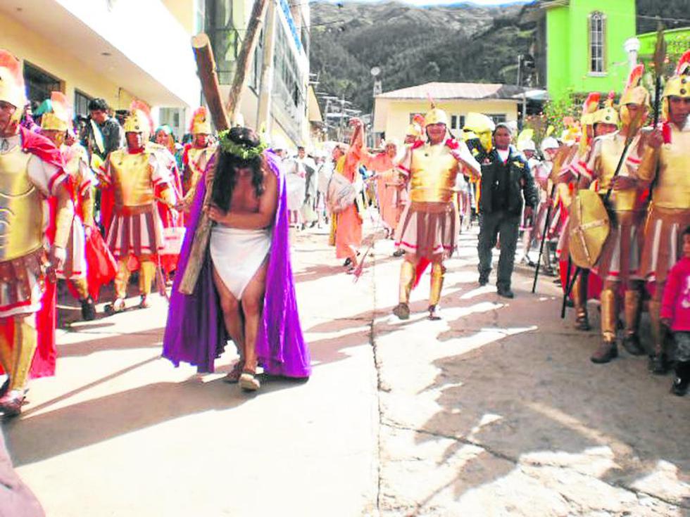 Así se vivió la Semana Santa en región Pasco 