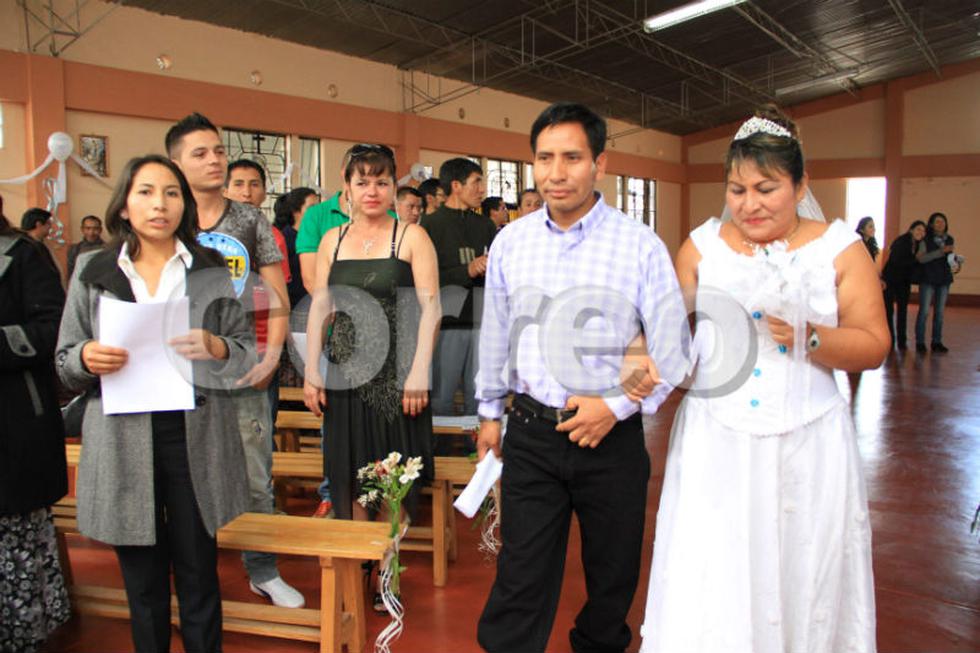 Presos hacen realidad sus historias de amor y se casan en la cárcel (Fotos)