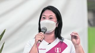 Keiko Fujimori a Pedro Castillo: “Que tenga los pantalones y vaya”