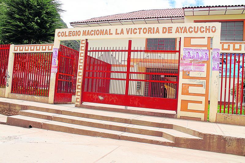 Declaran de necesidad pública la mejora de colegio Victoria de Ayacucho