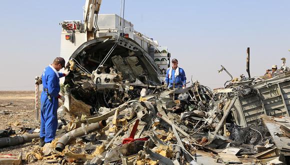 Inicia análisis de cajas negras del avión ruso que se estrelló en Egipto