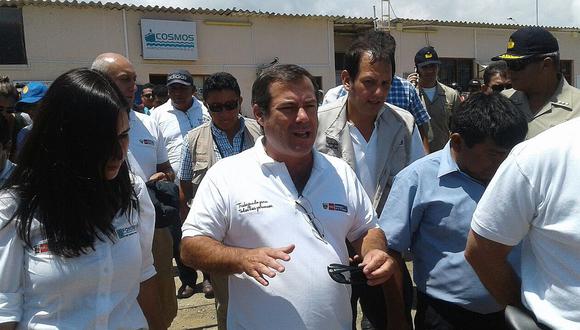 Tumbes: Ministro de la Producción arriba a Tumbes para hacer entrega de la patrullera "Río Piura"