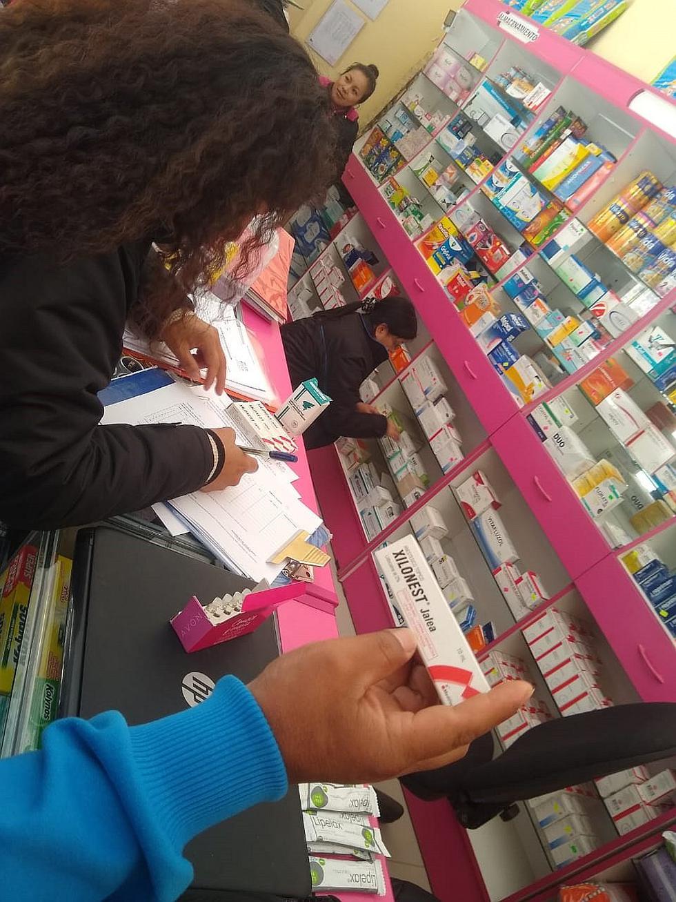 ​Encuentran medicamentos del Ministerio de Salud expendiéndose en farmacia