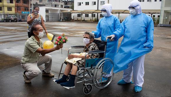Huánuco: Abuelita de 91 años de edad vence al coronavirus 