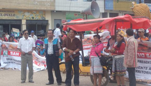 Líderes indígenas de Ucayali recordaron el 'baguazo'