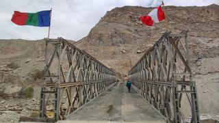 Moquegua: Ponen en operatividad nuevo puente El Chorro 2 luego de colapso