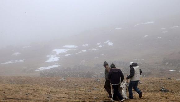 Senamhi advierte de lluvias y granizo en la zona andina