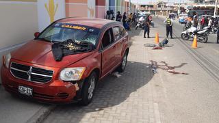 Policía ebrio atropella y deja grave a octogenario en Tacna