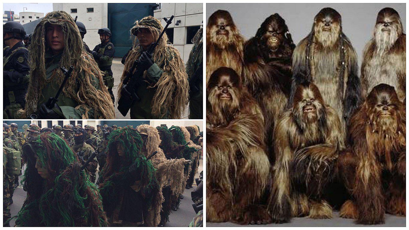 Parada Militar: PNP compara traje de efectivos con 'Chewbacca' (FOTOS)
