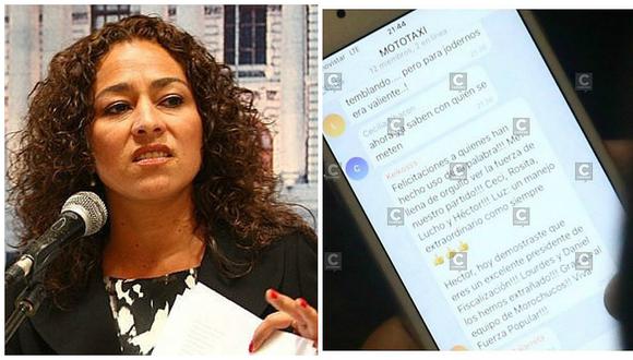 Cecilia Chacón quiso defenderse tras mensajes en "Mototaxi" pero usuarios le responden así (FOTOS) 