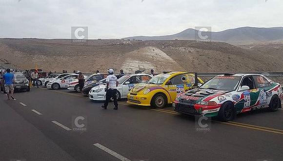 Cerrarán carretera Panamericana Sur por Rally automovilístico
