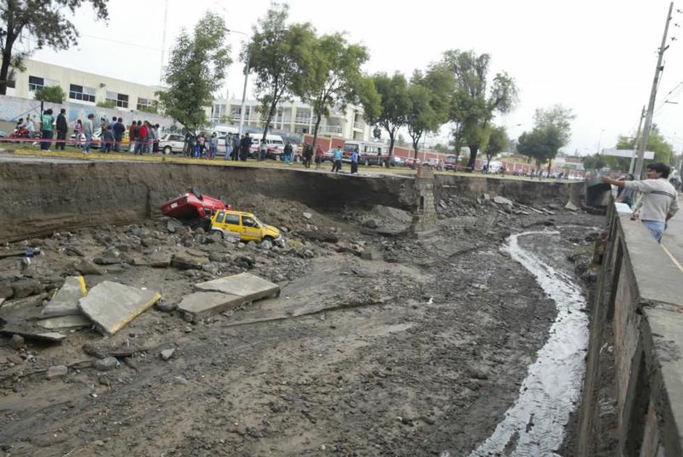 El aluvión del 8 de febrero (fotos)