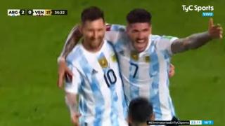Golazo de Messi, un clásico: así fue el 3-0 de Argentina vs. Venezuela (VIDEO)