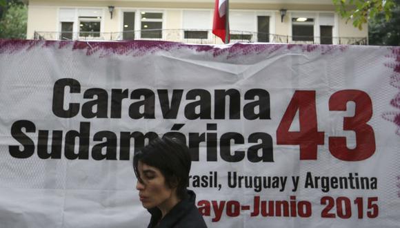 Ayotzinapa: Familiares de desaparecidos piden justicia en Argentina