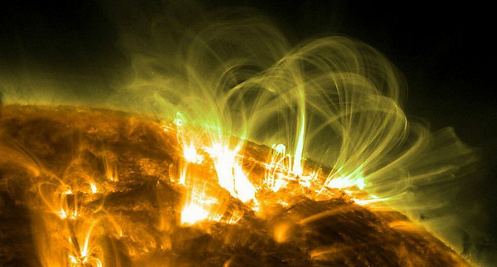 Impresionantes fotografías de la NASA muestran llamaradas solares