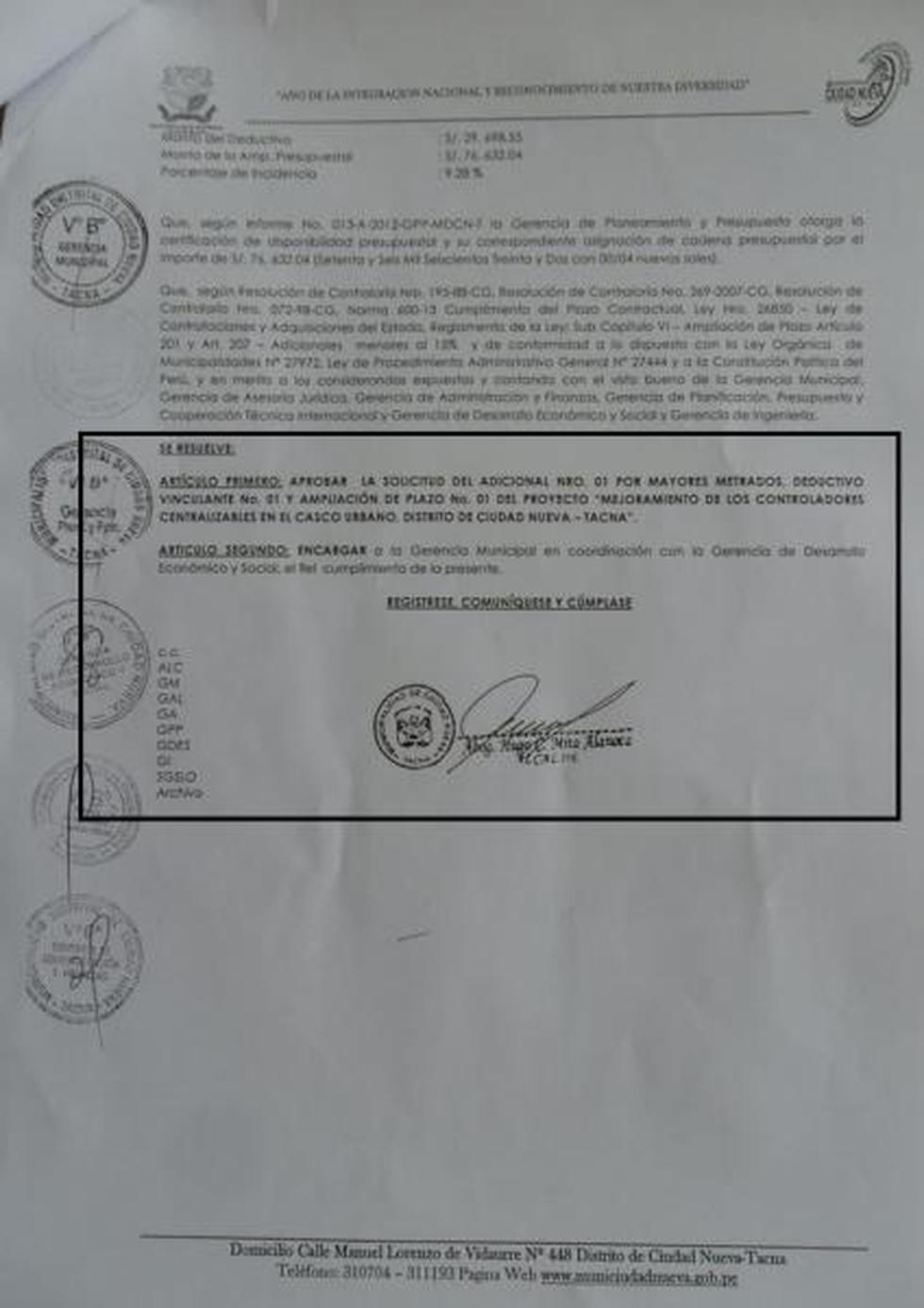 Falsifican firmas para aumentar presupuesto de proyecto