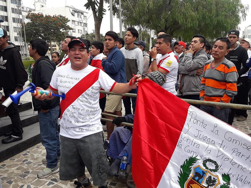 Rusia 2018: Así celebraron en Chiclayo el triunfo de Perú ante Australia (VIDEO y FOTOS)