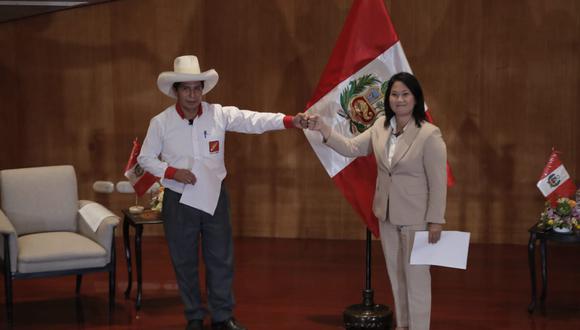 Pedro Castillo y Keiko Fujimori debatirán el 30 de mayo en Arequipa| Foto: GEC