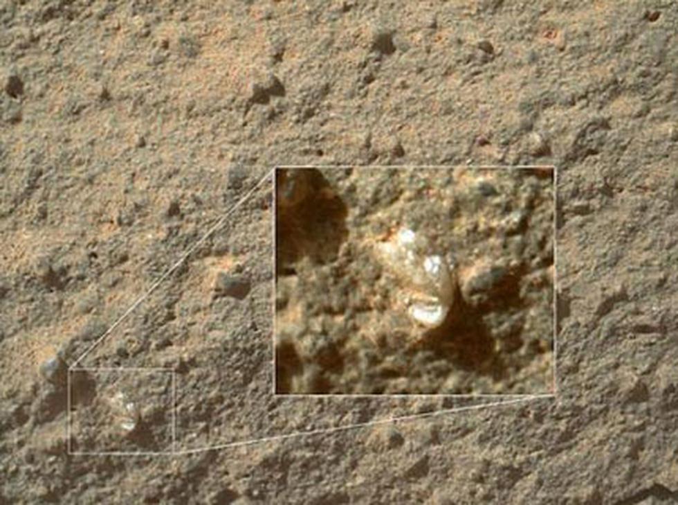 FOTOS: Curiosity capta imagen de supuesta "flor" en Marte