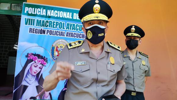 General PNP garantizó seguridad en Ayacucho