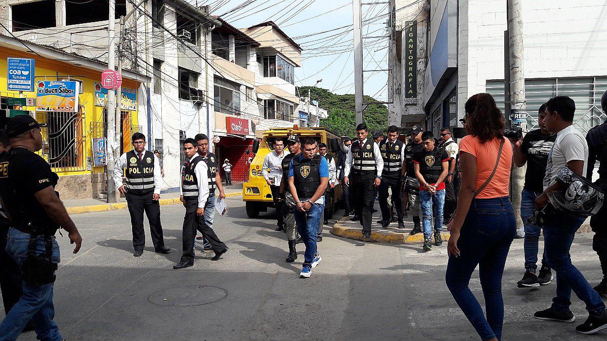 Realizan reconstrucción del robo de 800 mil soles al vehículo de caudales