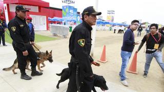 Mistura 2014: Policía, bomberos y agentes privados garantizan la seguridad del evento