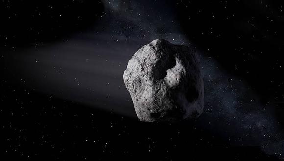 Imagen referencial de un asteroide circulando por el universo. (Foto: NASA)