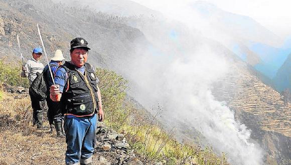 Puno: Crece el número de hectáreas quemadas en Cuyo Cuyo y Patambuco (Sandia)