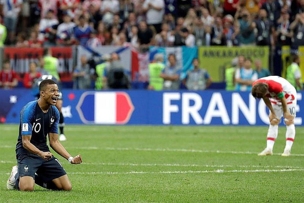 Alegría y lágrimas: Francia es el nuevo Campeón del Mundo (GALERÍA)