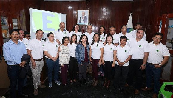 Movimiento de Elidio Espinoza presentará candidatos a distritos, provincias y a la región