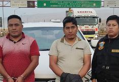 ​Detienen a dos primos por trasladar 14 kilos de cocaína en Arequipa