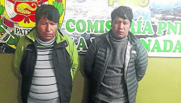Puno: banda de cogoteros fue detenida en la Rinconada